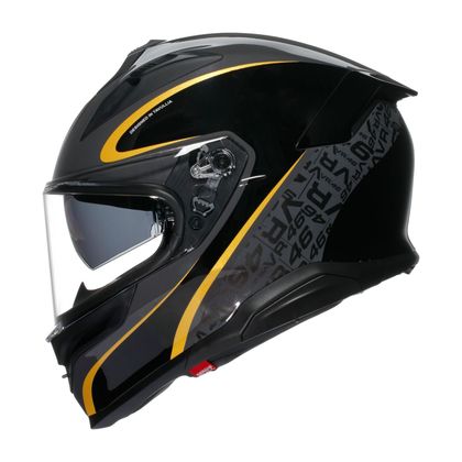 Casque intégral AGV K7 - FLOW 46 - Noir / Jaune