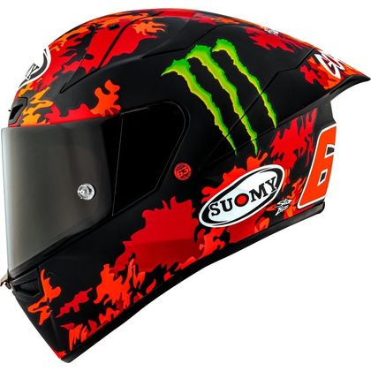Casque intégral Suomy S1-XR GP - BAGNAIA MONSTER REPLICA 2025 - Noir / Rouge