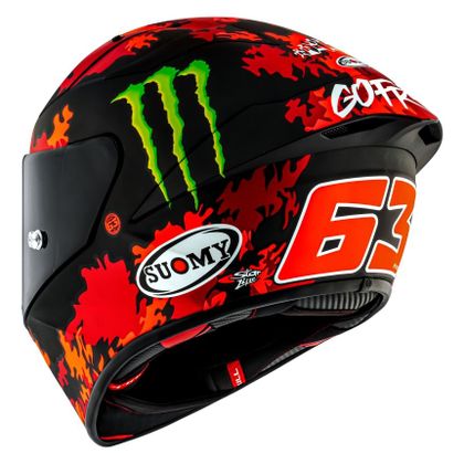 Casque intégral Suomy S1-XR GP - BAGNAIA MONSTER REPLICA 2025 - Noir / Rouge
