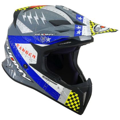 Casco de motocross Suomy X-WING - JETFIGHTER 2024 - Azul