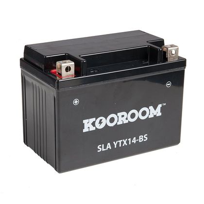 Batterie KOOROOM SLA YTX14-BS ferme Type Acide Sans entretien/prête à l'emploi Ref : KOR0024 / SLAYTX14-BS 