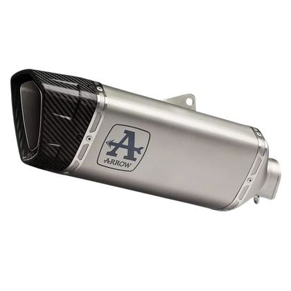 Silencieux Arrow PISTA TITANE Racing - Gris