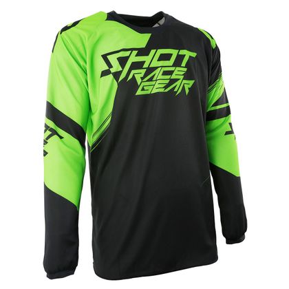 Maillot cross Shot CONTACT CLAW NEON VERT  2017 Ref : SO0997 
