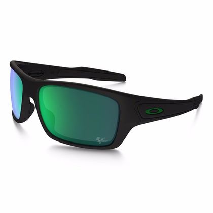 Gafas de sol Oakley TURBINE MATTE BLACK JADE IRIDIUM Ref : OK0621 / OO9263-15 