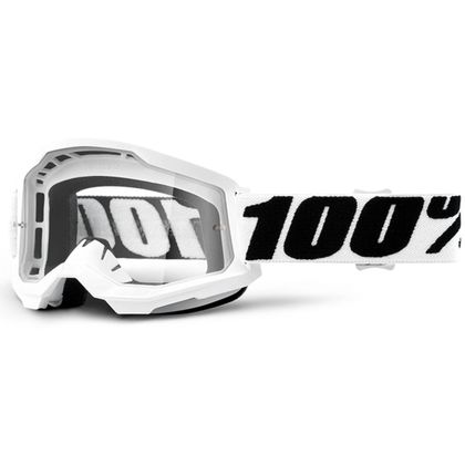 Gafas de motocross 100% STRATA 2 - EVEREST - CLEAR 2023