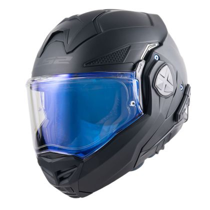 Casque modulable LS2 FF901 ADVANT X DARK LIMITED EDITION AVEC INTERCOM MIDLAND SPECTRUM - Noir