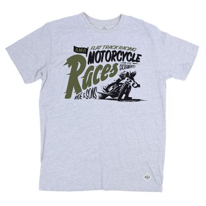 T-Shirt manches courtes RIDE AND SONS MOTORCYCLES RACES