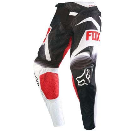 Pantalon cross Fox 360 SHIV AIRLINE PANT BLACK/WHITE  2016 Ref : FX0681 