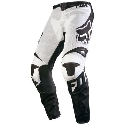 Pantaloni da cross Fox 180 RACE AIRLINE PANT WHITE  2016 Ref : FX0695 