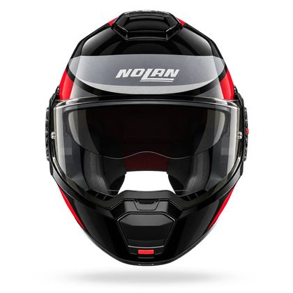 Casque modulable Nolan N120-1 DUETTO - Noir / Rouge