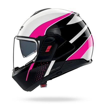 Casque modulable Nolan N120-1 FLUENTE - Noir / Blanc