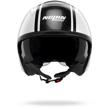 Casque jet Nolan N20-2 DOLCE VITA - Blanc / Noir