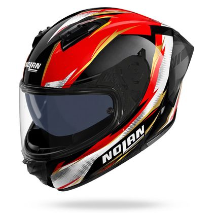 Casque intégral Nolan N60-6 SPORT VELOCE - Noir / Rouge Ref : NL1833