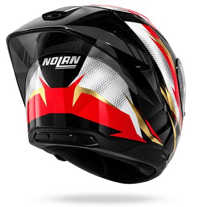 Casque intégral Nolan N60-6 SPORT VELOCE - Noir / Rouge