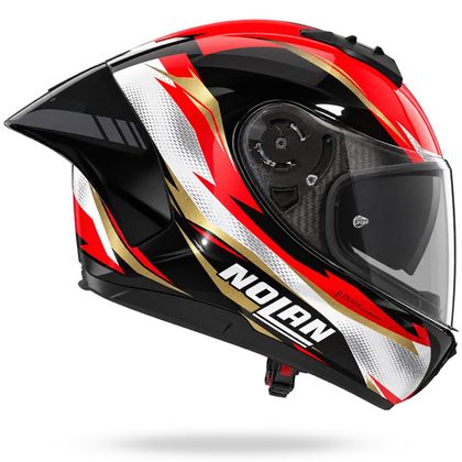 Casque intégral Nolan N60-6 SPORT VELOCE - Noir / Rouge
