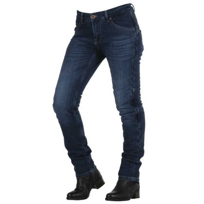 Jeans Overlap CITY LADY SMALT - Slim - Blu Ref : OV0148 
