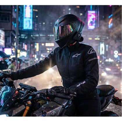 Alpinestars STELLA T-SPS WATERPROOF Motorradjacke - Schwarz