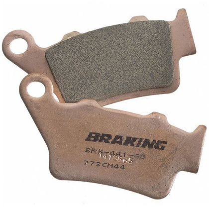 Pastillas de freno Braking Delanteras/traseras de metal sinterizado (según modelo)