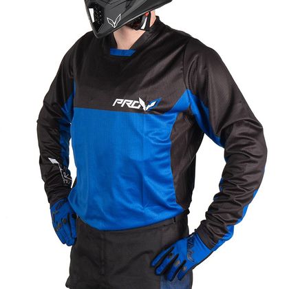 Camiseta de motocross Prov HOLESHOT BLUE 2022 - Azul Ref : POV0053 