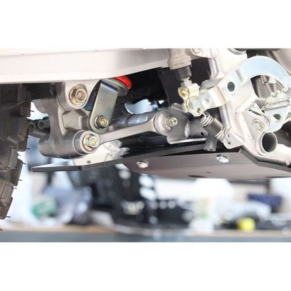 aXp Plaque de protection de biellette PHD - noir Engine protection