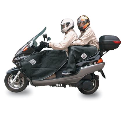Tablier Tucano Urbano TERMOSCUD PASSAGER POUR MAXI-SCOOTER R092N universel - Noir