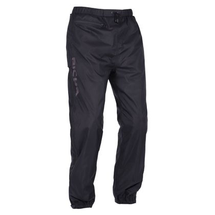 Pantaloni antipioggia Richa SIDE-ZIP RAIN - Nero