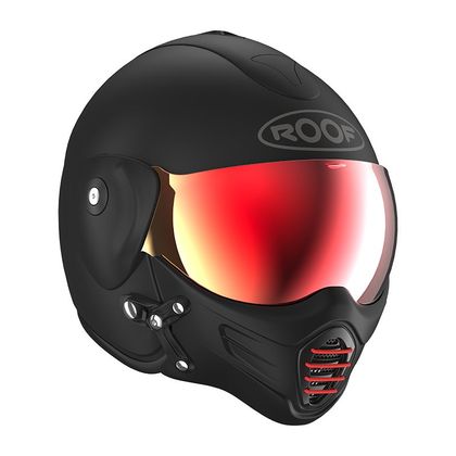 Casco ROOF RO9 ROADSTER - IRON - Rosso