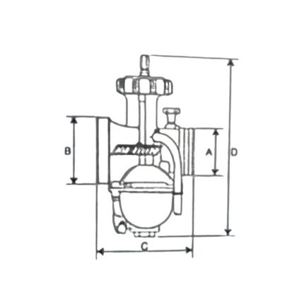 Keihin PWK38 Quad Universal Carburettor