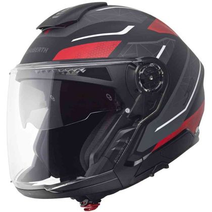 Schuberth J2 - SIGMA Jet-Helm - Schwarz / Rot Ref : SE0306