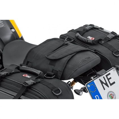 Alforjas laterales Q Bag Seat bag set 04 universal - Negro