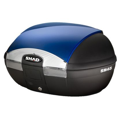 Maleta top case Shad SH 45 azul universal Ref : SHD0B4501 / CMBD0B45100+D1B45E01 