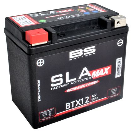 Batterie BS Battery SLA MAX YTX12-BS ferme Type Acide Sans entretien/prête à l'emploi