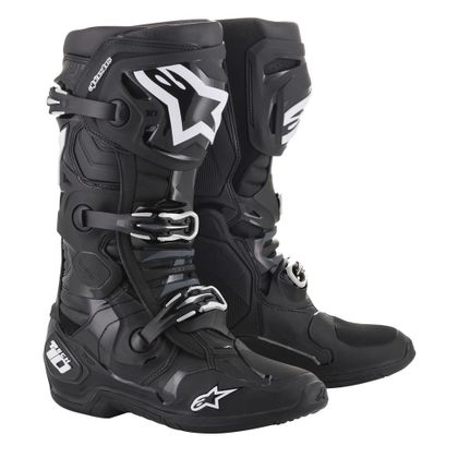 Botas de motocross Alpinestars TECH 10 BLACK 2023 - Negro