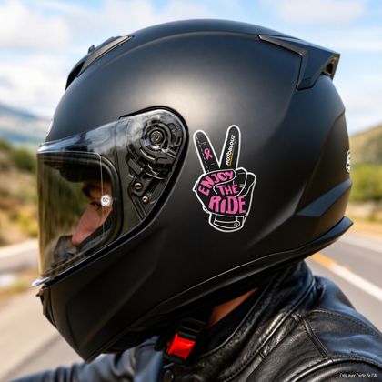 Stickers Motoblouz OCTOBRE ROSE - Rose