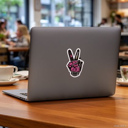 Stickers Motoblouz OCTOBRE ROSE - Rose