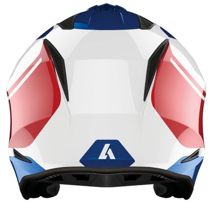 Casco trial Airoh TRR S - KEEN - GLOSS 2023 - Blu / Rosso
