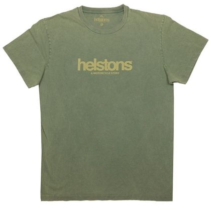 Maglietta maniche corte Helstons CORPORATE COTON - Verde