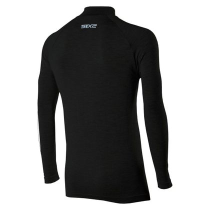 Camiseta térmica Six2 TS13 MERINOS - Negro
