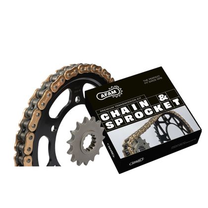 Kit chaine AFAM 525 Type Acier Premium Ref : AA0129 / KIT109162 BMW 900 F 900 GS - 2024 - 2025