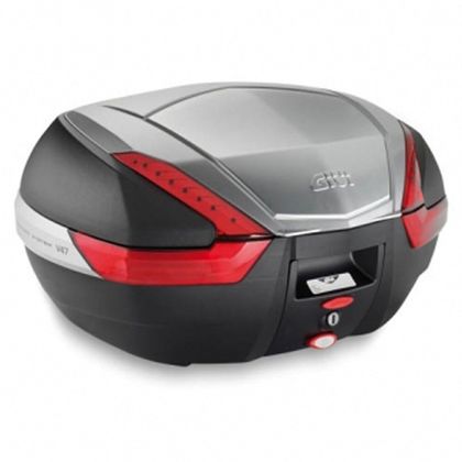Top case Givi MONOKEY V47 REFLECTORES VERMELHOS Universal
