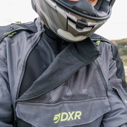 Chaqueta de moto DXR D-TEX - Verde