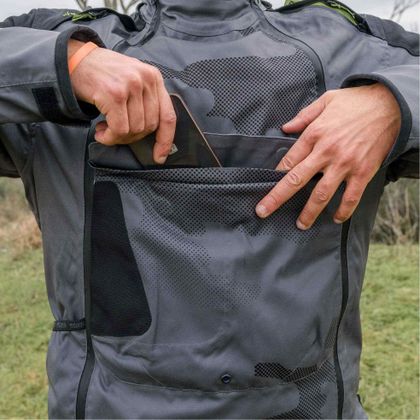Chaqueta de moto DXR D-TEX - Verde