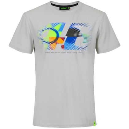 T-Shirt manches courtes VR 46 VR46 - SPORTSWEAR HOMME - Gris Ref : VR0710 