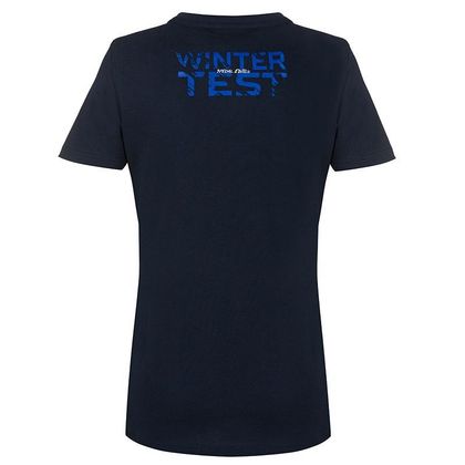 T-Shirt manches courtes VR 46 VR46 - WINTER TEST WOMAN 2020 - Bleu