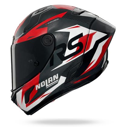 Nolan X-804 RS ULTRA CARBON FUORIGIRI Fuldkasker - Kulstof / Rød
