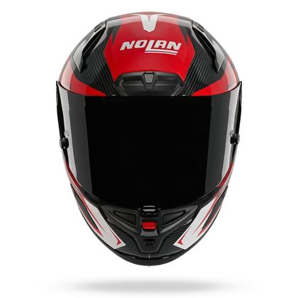 Nolan X-804 RS ULTRA CARBON FUORIGIRI Fuldkasker - Kulstof / Rød