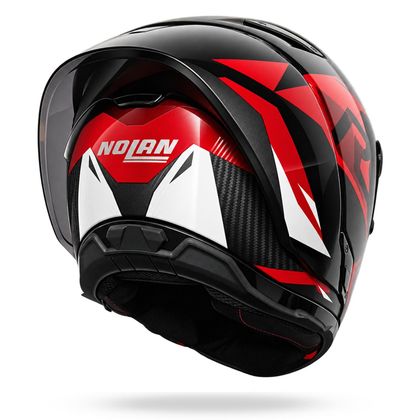 Nolan X-804 RS ULTRA CARBON FUORIGIRI Fuldkasker - Kulstof / Rød
