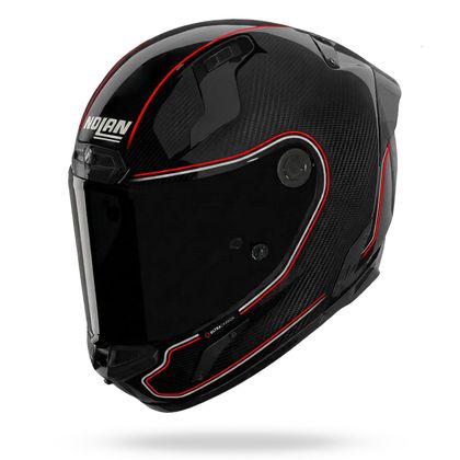 Nolan X-804 ST UC ASSO Integraalhelm - Carbon / Rood Ref: NL1786