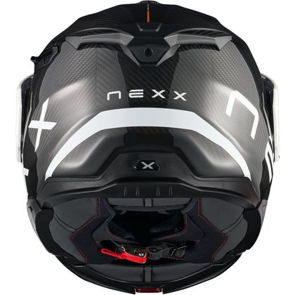 Cască modulară Nexx X.LIFECOUNTRY - GRAVIX - Carbune / Alb