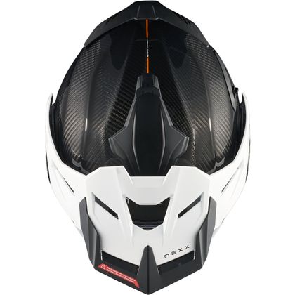 Cască modulară Nexx X.LIFECOUNTRY - GRAVIX - Carbune / Alb